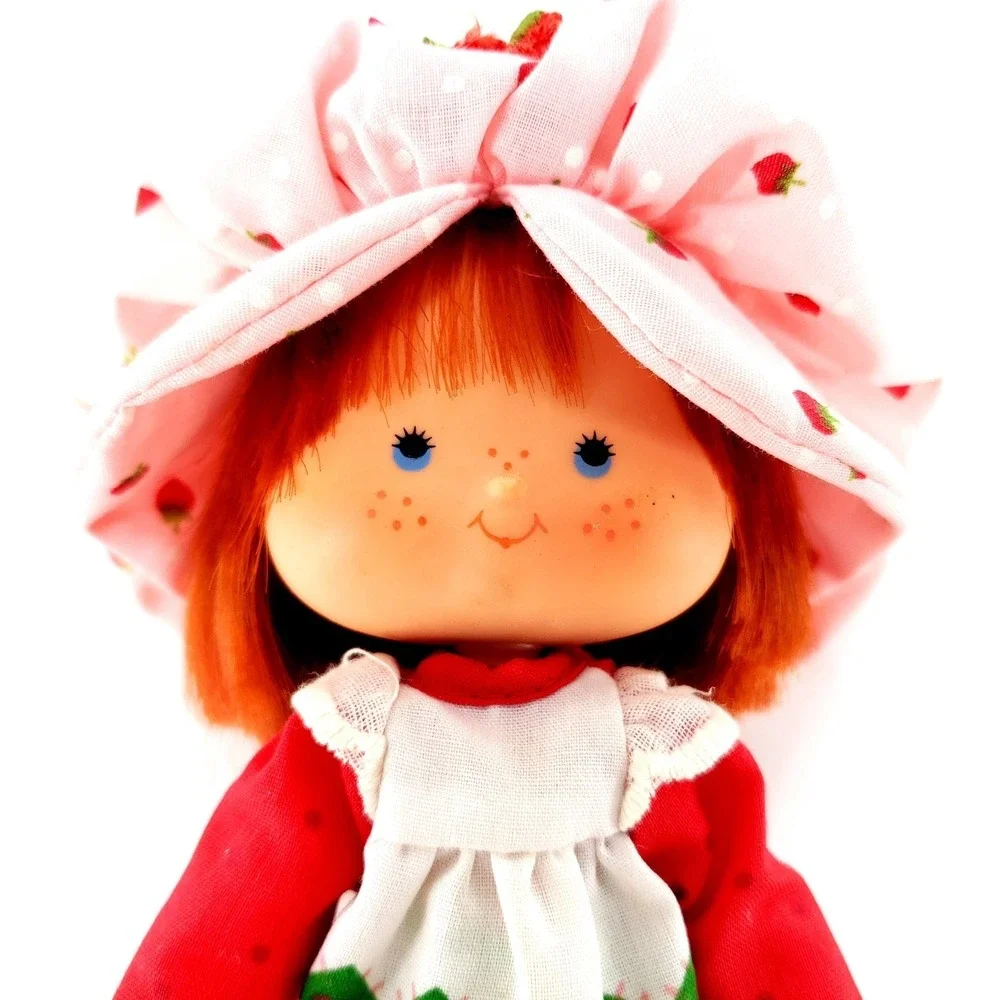 Vintage Strawberry Shortcake Doll w/ Custard 43020 Complete In Box Kenner